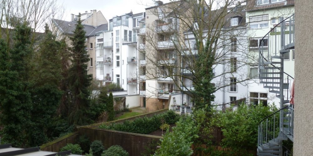 VERMIETET - Stilvolle 3,5 Zi.-Wohnung in D´dorf (Unterbilk), Balkon, Küche - WG geeignet